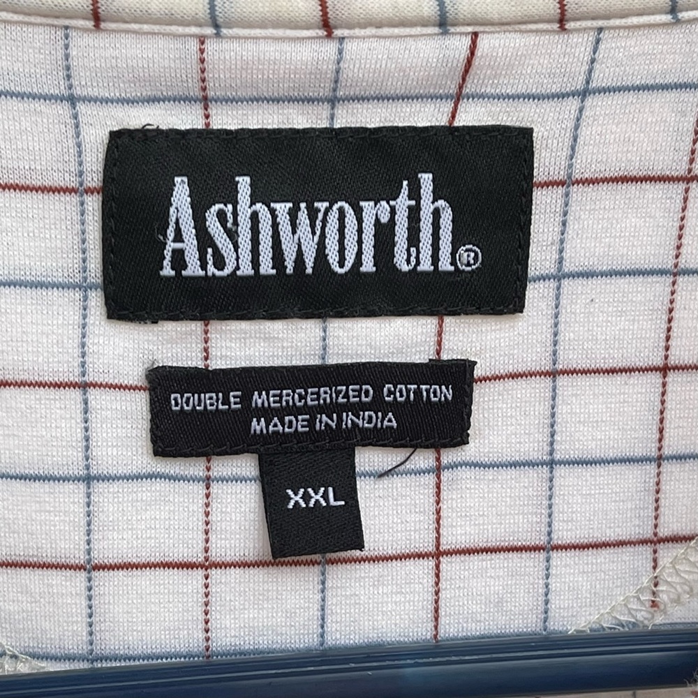 Ashworth Mens XXL 100% Cotton Polo Shirt - Picture 2 of 9